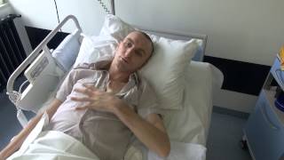 Wladimir Gontscharowski, shot down in Kyiv, Institutskaya, speaks for the first time to the public