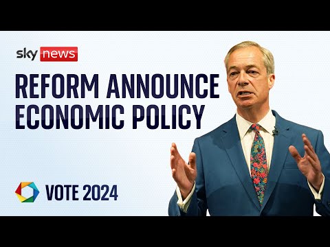 Watch live: Reform UK announce economic policy