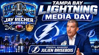 Tampa Bay Lightning Media Day : Lightning GM Julien BriseBois 9/16/26