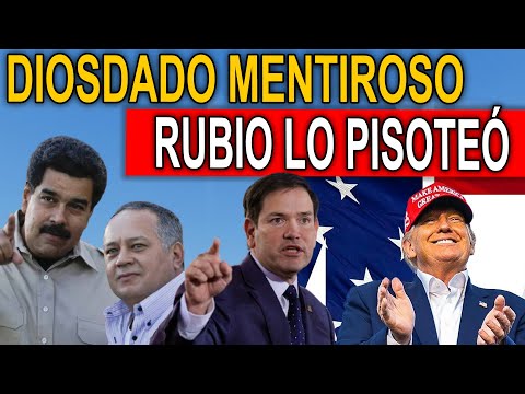 RUBIO DESMIENTE A DIOSDADO, LA DICTADURA AÚN ES ENEMIGA DE EE.UU.