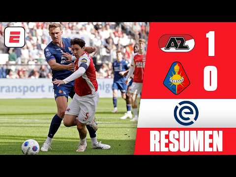 <strong>MATEO</strong> CHÁVEZ y AZ ALKMAAR siguen invictos en la EREDIVISIE tras derrotar 1-0 al TELSTAR | Resumen