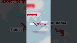 Indonesia Floods: Military Aids Rescue Amidst Regional Disaster Crisis #shorts