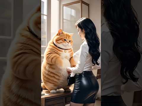 "ভেজা বিড়ালছানার উপহারে অবাক মেয়েটি! 🐱🎁"#shorts #catstory