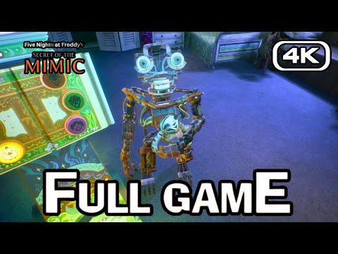 FNAF Secret Of the Mimic NG+ - Full Game Walkthrough & TRUE SECRET Ending 4K60FPS