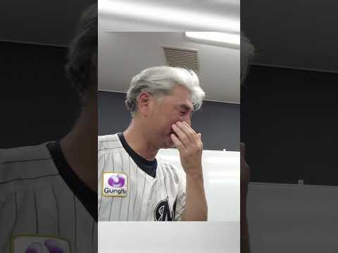 小川龍成の努力を知る吉井監督、涙の抱擁 #chibalotte