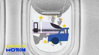 YouTube video thumbnail: For the First Time in a Decade, More Europeans Travel by Train Than by bus