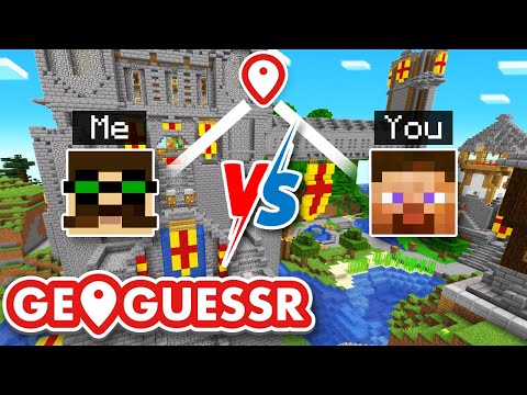 Can YOU Beat ME in Minecraft Geoguessr?