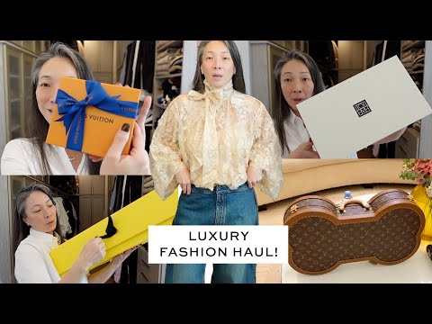 Luxury Fashion Haul - LOUIS VUITTON | ALAIA | TOTEME