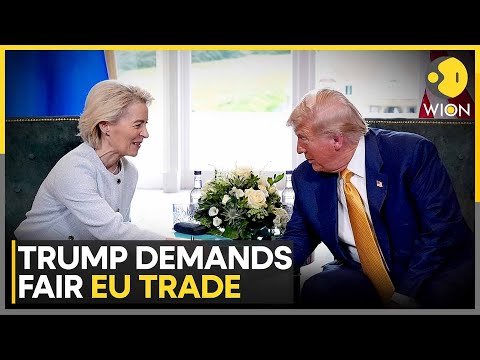US-EU Meet: High Stakes US-EU Trade Talks in Scotland | WION