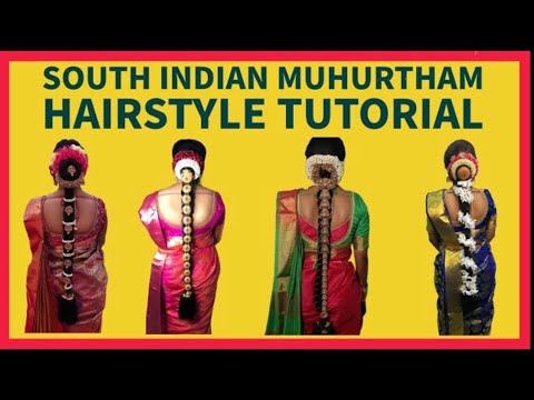 Easy wedding Hairstyle|South indian bridal Hairstyle|Tips and tricks|Step by step tamil tutorial