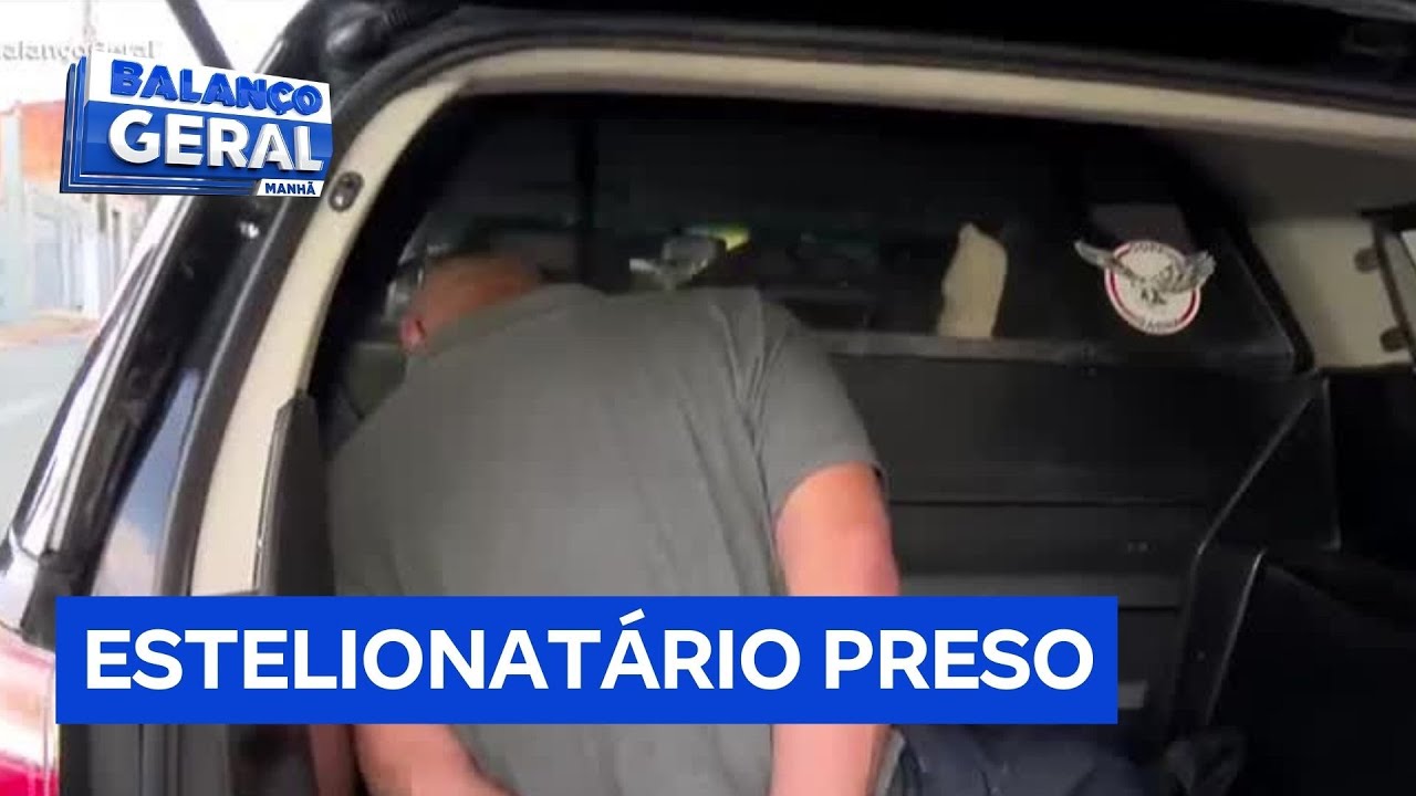 Homem suspeito de estelionato é preso durante operação em São Paulo