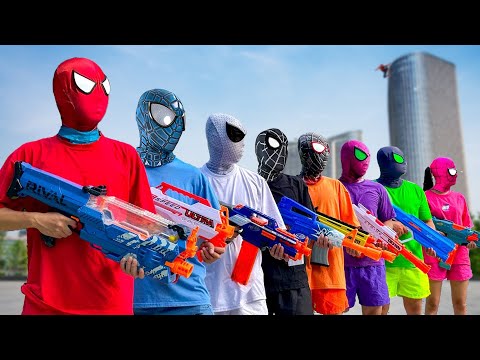 What If 8 Spider-Man Bros In 1 House ??? || SPIDER-MAN's Story New Season ( All Action, Funny...)