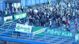 Baník-Bohemians provokace z Ostravy