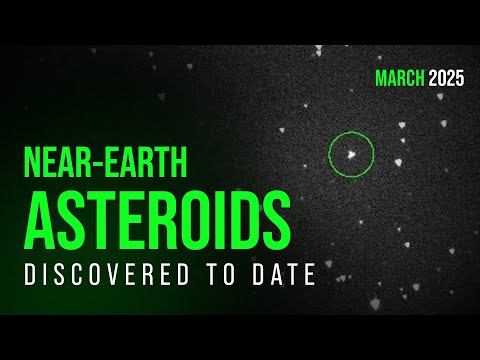 Near-Earth Asteroids Discovered To Date | Planetary Defense: By the Numbers March 2025