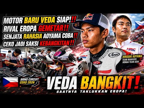 VEDA MOTORCYCLE UPGRADED‼️ Aoyama's Secret Weapon for a Front-Row Coup in the 2026 Czech Moto3