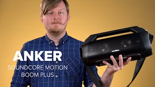 Vidéo-Test : Anker Soundcore Motion Boom Plus im Test: Viele Features, wenig Boom | Klang / Akku / Anschlüsse