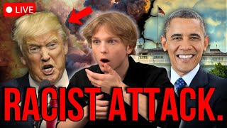 TRUMP POSTS RACIST PHOTO OF THE OBAMAS AS MONKEYS. MASK OFF RACIST ATTACK - Debating MAGA! | Ep. 320