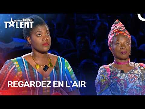 Le jury totalement figé : Qu’y a-t-il au-dessus de la scène ? | France Got Talent