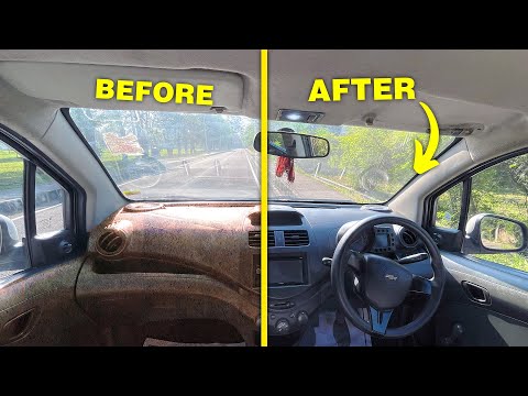 Repaired 10 Years Old Car and Cleaned #repair #accessories #caraccessories