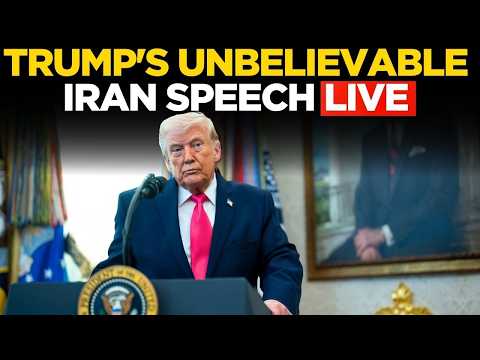 <strong>Trump</strong> LIVE: President <strong>Trump</strong> Briefing On Iran War | <strong>Trump</strong> Makes An Announcement | US Iran War