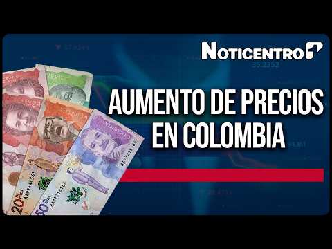 ¡Alza en los precios! Lo que pasa con la inflación en Colombia este 2026 | Noticias Canal 1