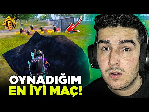 OYNADIĞIM EN KEYİFLİ MAÇ! FULL AKSİYON NEFES ALAMADIM! ONE MAN SQUAD PUBG MOBILE