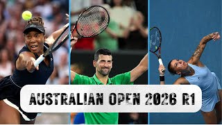 AO Round 1- seeds through but what were the stories from the opening round?