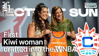 YouTube video thumbnail: What it's Like to be the First Kiwi Woman Drafted Into the Wnba