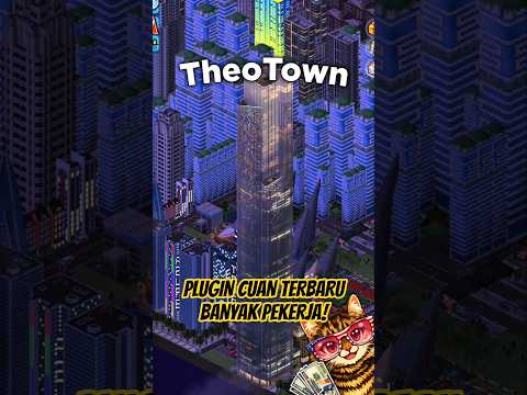 PLUGIN GEDUNG CUAN TERBARU DI THEOTOWN! T3 Banyak Pekerja #shorts #theotown