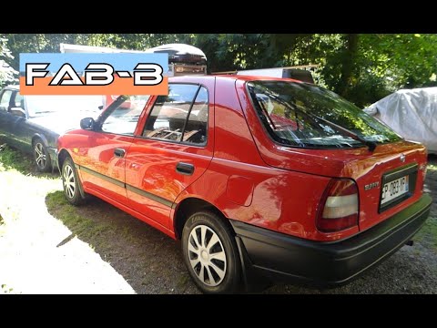Révision Nissan Sunny N14 : Partie 2 (polissage, pneus... ouais surtout ça)