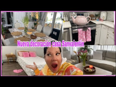 🩷NUEVA DECORACION DE MI CASA PARA SANVALENTIN 2024 RD/yanerisglam y mas