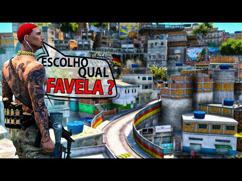 NOVA FAVELA INSANA DA SÉRIE DE GTA V VIDA DO CRIME! - MELHOR VIDA DO CRIME