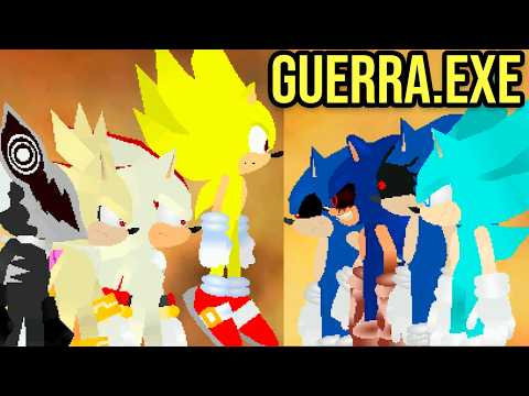 GUERRA DE HÉROES VS LOS .EXE - Sonic Wrath of Evil 1 (JUEGO COMPLETO) con Pepe el Mago