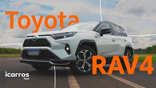 🚙🔥 TOYOTA RAV4: Performance e tecnologia no SUV Híbrido! #publi