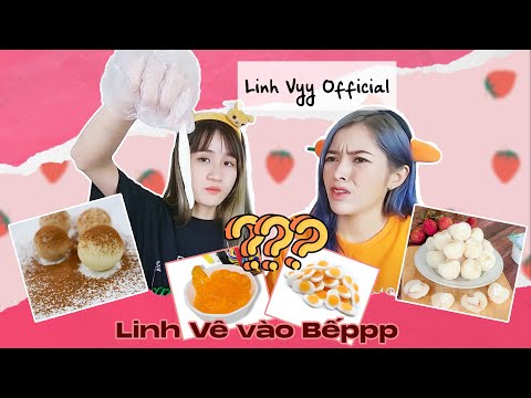 Chế Biến Món Ăn Bằng Kẹo Dẻo Linh Barbie Vê Vê I Linh Vyy Official