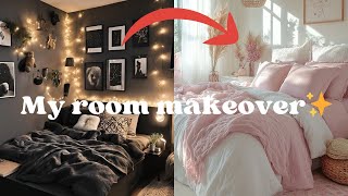 “From Messy To Pinterest-Worthy Room Makeover! ✨🌷🦢