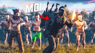 VIVRE SUR L'ILE LA PLUS WTF DU MONDE ! Rust ( Flamby, Gotaga, Anyme, Kameto... )