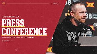 PRESSER | Offensive Coordinator Tyler Roehl - Week 1 vs SEMO (9.1.26)