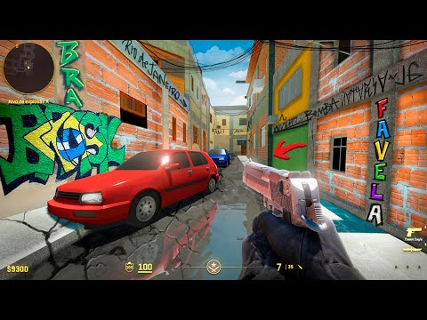 PRIMEIRA GAMEPLAY de CS:GO PORTADO na SOURCE 2 (ficou incrível) 