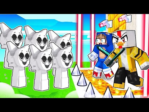 SPRUNKI WENDA NOS ATACA EN MINECRAFT! 😰