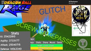 Dragon Ball Rage Stats Glitch Videos Infinitube - el mejor h4ckglitch para roblox dragon ball ragemax