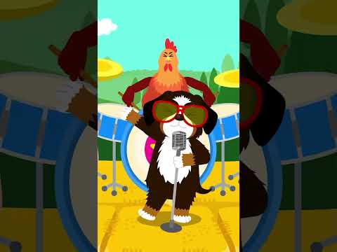 #shorts 동물 방귀 음악대 | 꼬끼오 ! | 방귀동요 | 어린이 인기동요 ★ 티디키즈