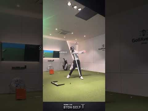 조회수200만 원플레인스윙 원리만사용했을때 드라이버스윙이미지🫡