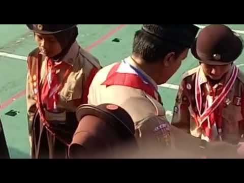 Pelantikan Pramuka Garuda Pangkalan SMPN 1 Cisaga