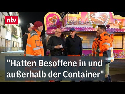 Müllabfuhr beim Oktoberfest: 