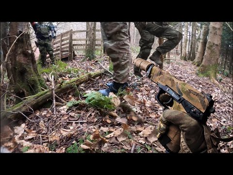 Sneak level 100. (Airsoft gameplay)