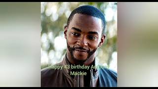happy 43 birthday Anthony Mackie