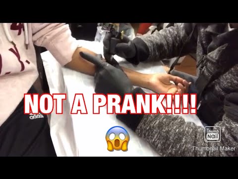 I GOT A TATTOO OF MY BOYFRIENDS NAME || NOT A PRANK! #GRWM #STORYTIME