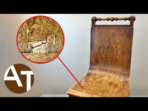 I restored wormed LUTERMA CHAIR and found interesting facts about its past