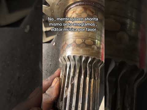 ARREGLADO DE ESTRÍAS #torneria #automobile #herramientas #tornero #viralvideo #maquina #torneado